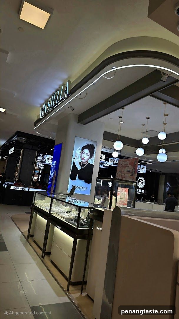Interior of a jewelry store