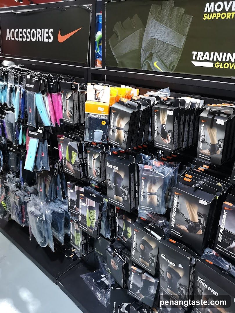 Nike Accessories Section