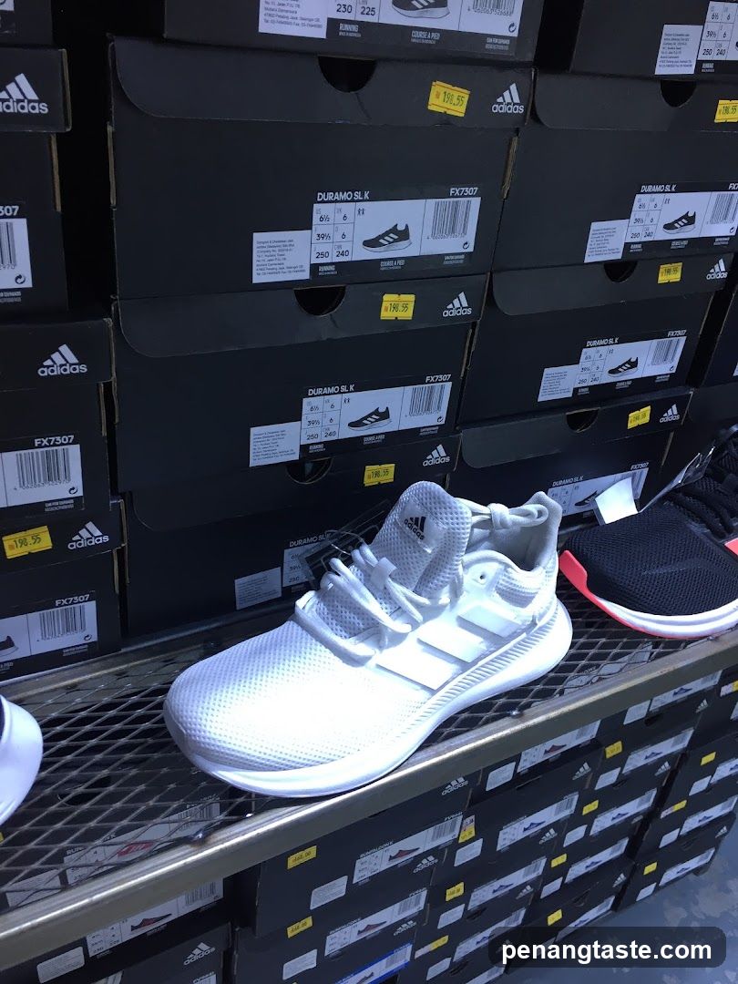 Adidas Shoe Display