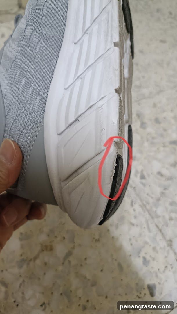 Sneaker Sole Damage