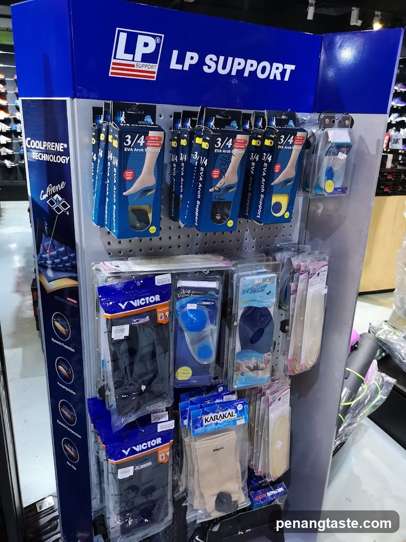 LP Support Footwear Display