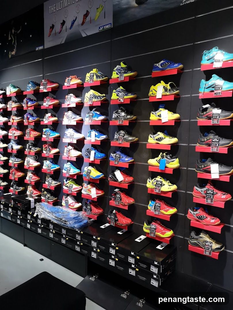Sports Shoe Store Interior