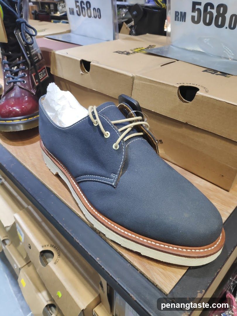 Dr. Martens Shoe Display