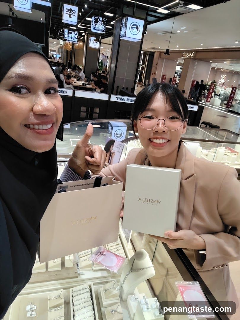 Two women in jewelry store