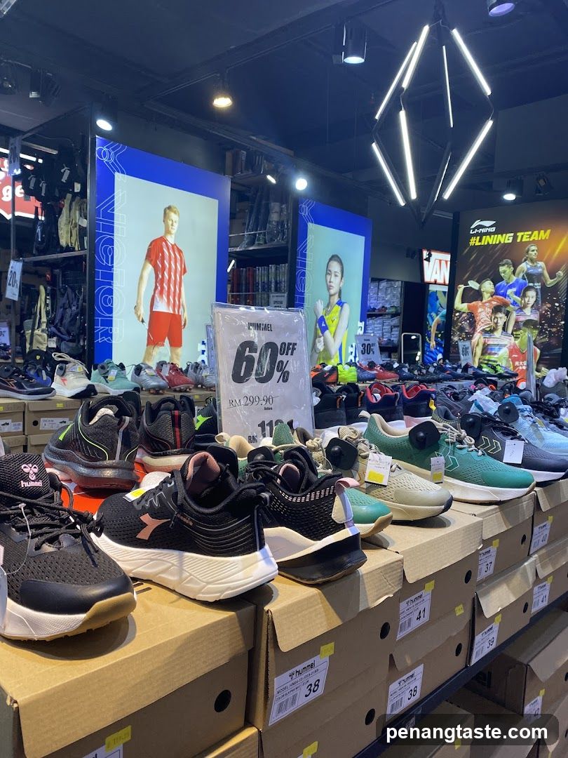 Sports Shoe Store Interior