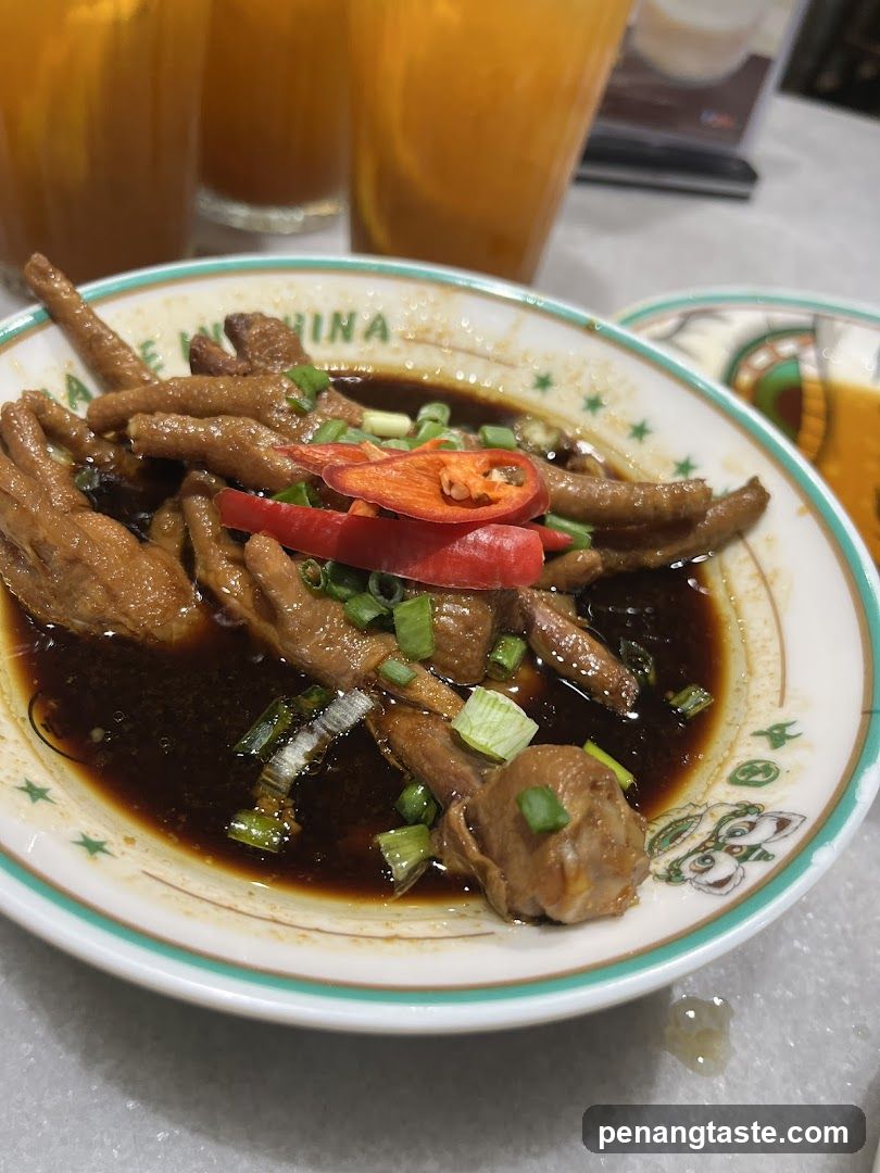 Braised Chicken Feet
