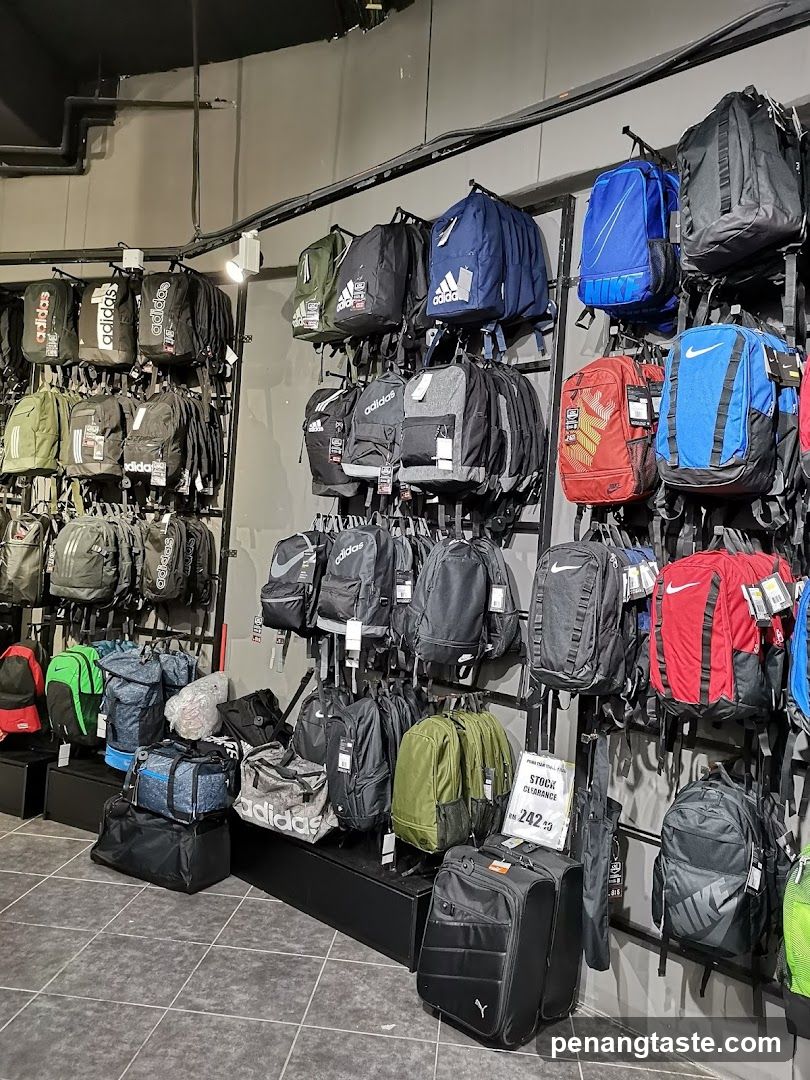 Backpacks and Luggage Display