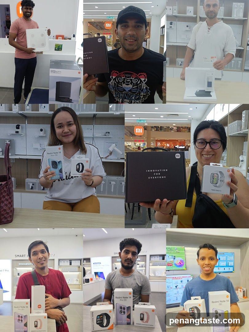 Customers in Xiaomi Store