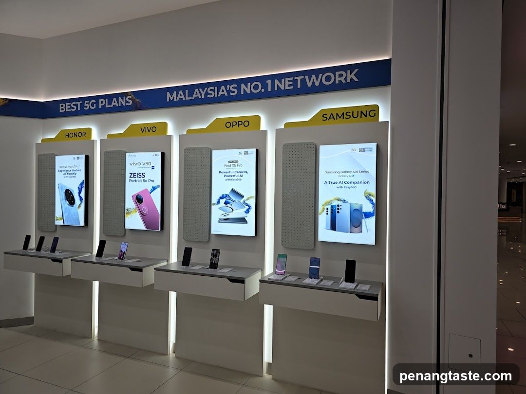 Mobile Phone Display Booth