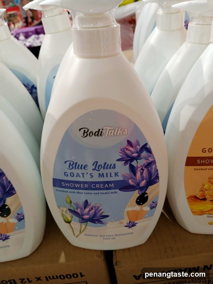 BodiTalks Shower Cream Display