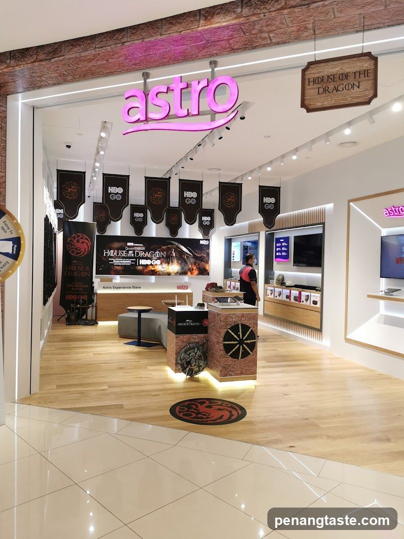 Astro Experience Store Interior