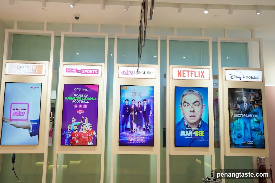 Promotional Displays in a Service Center