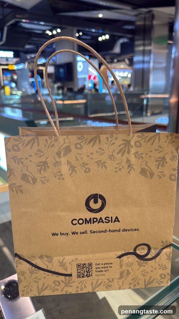 Comпасia shopping bag