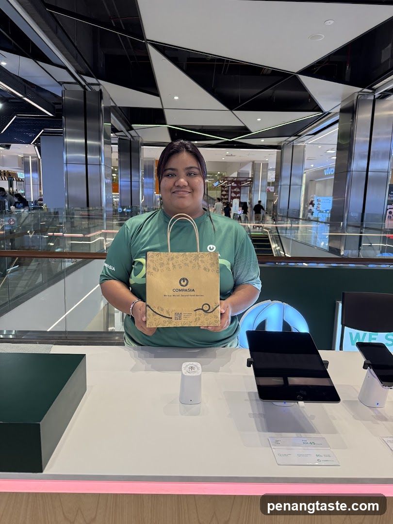 Customer at Compasia Store