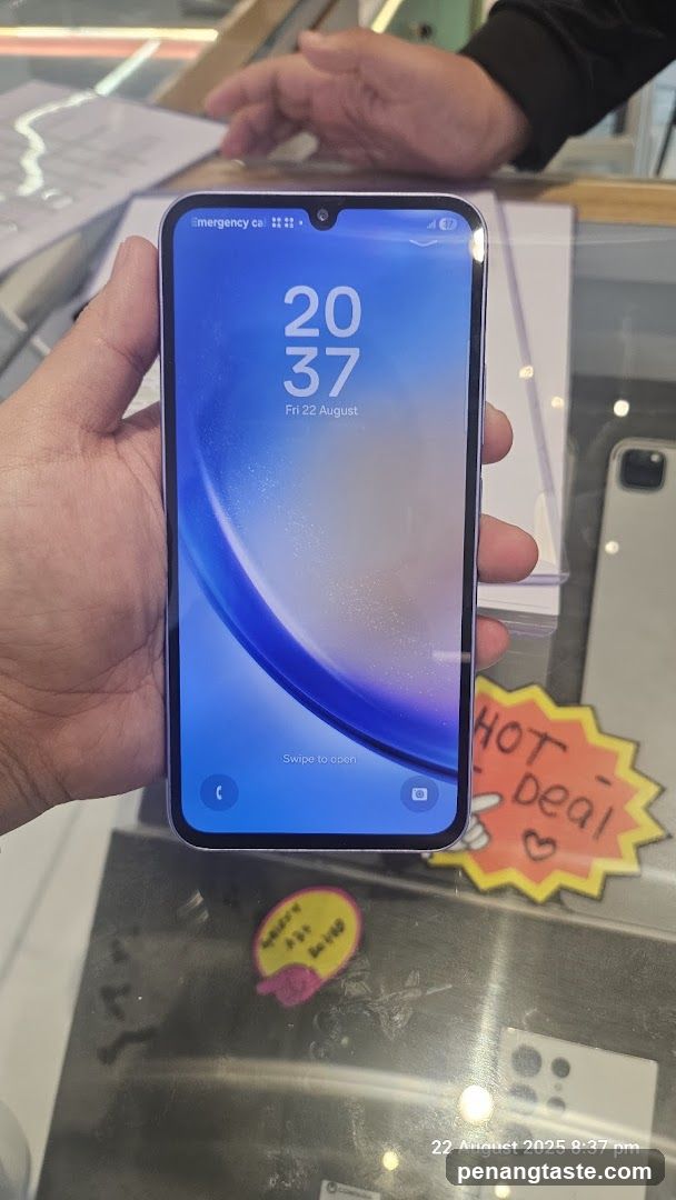 Phone Display in Store