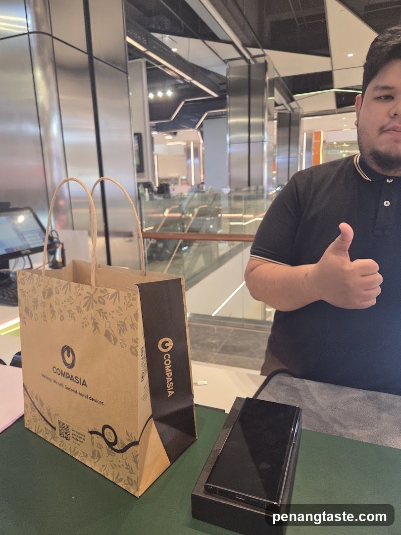 Customer at Compasia Store