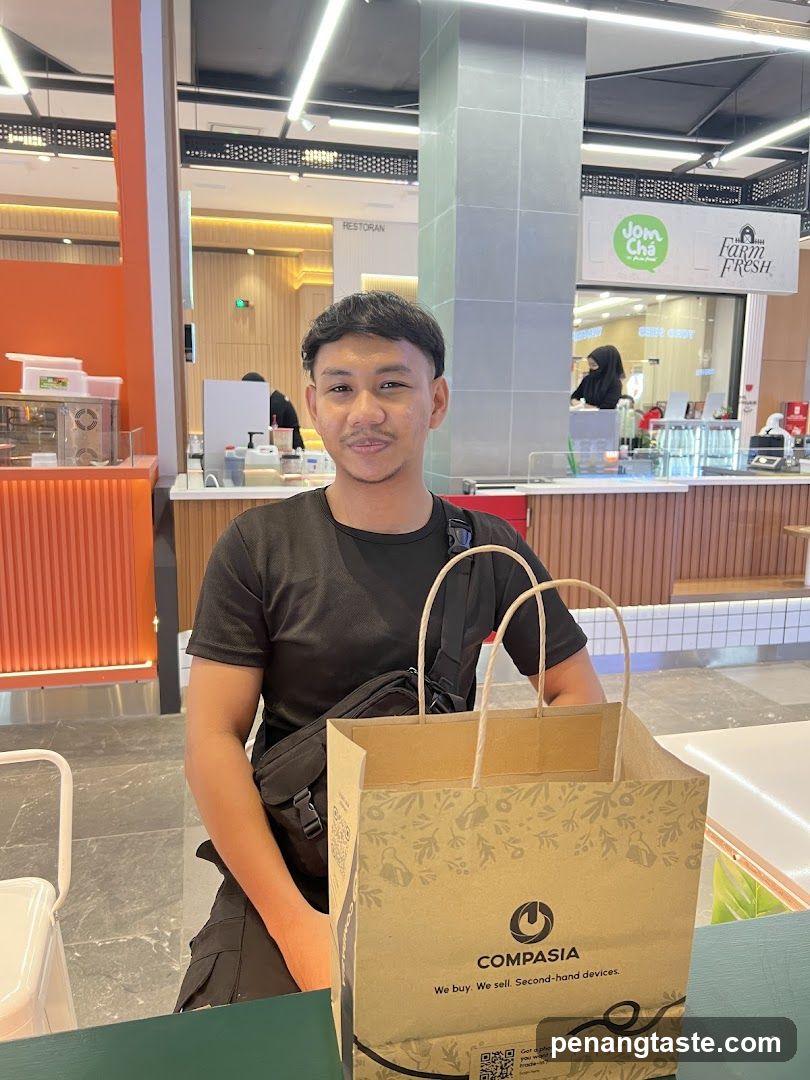Person in Food Court