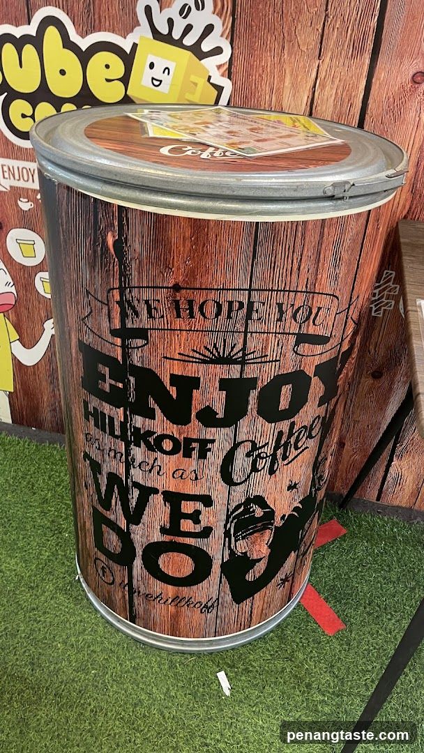 Coffee Barrel Signage