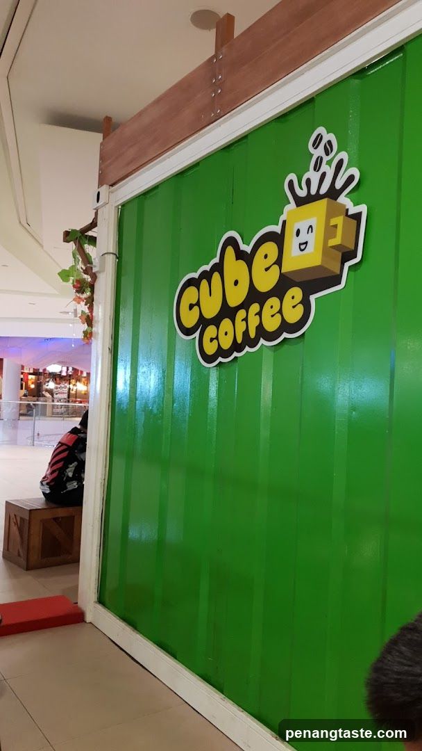 Cube Coffee storefront entrance