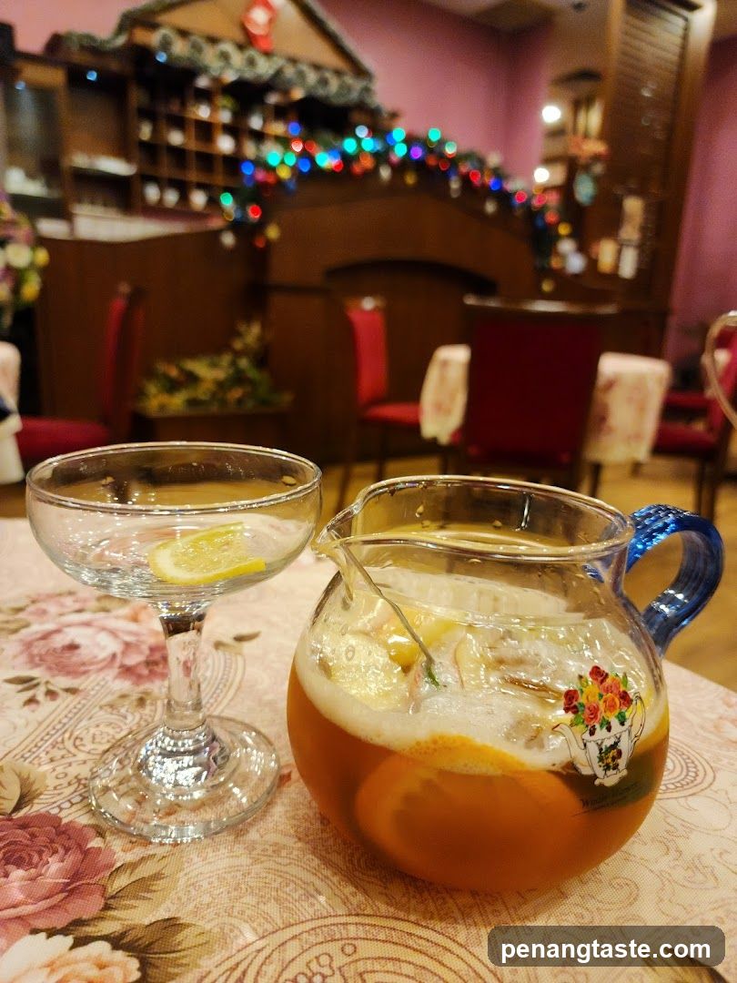 Interior beverage setup