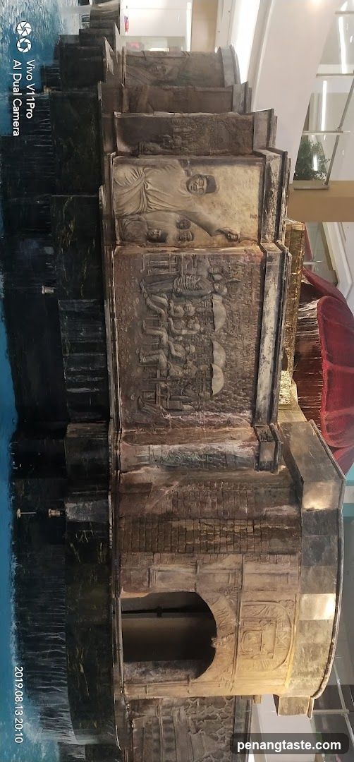 Interior Display of Historical Monument