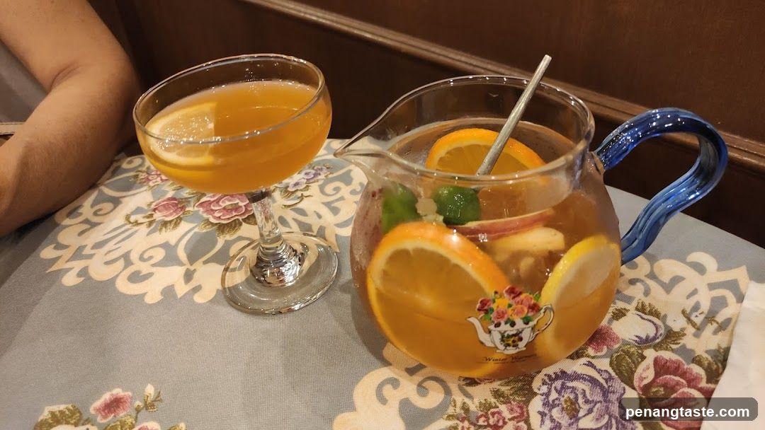 Table Setting with Beverage