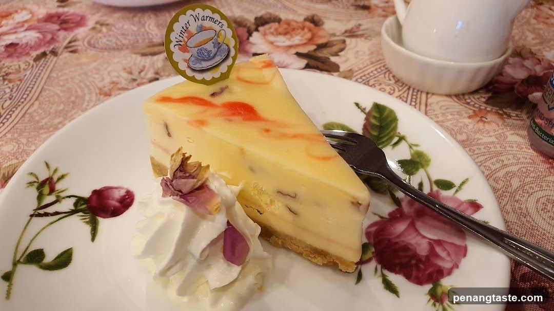 Cheesecake Slice with Whipped Cream