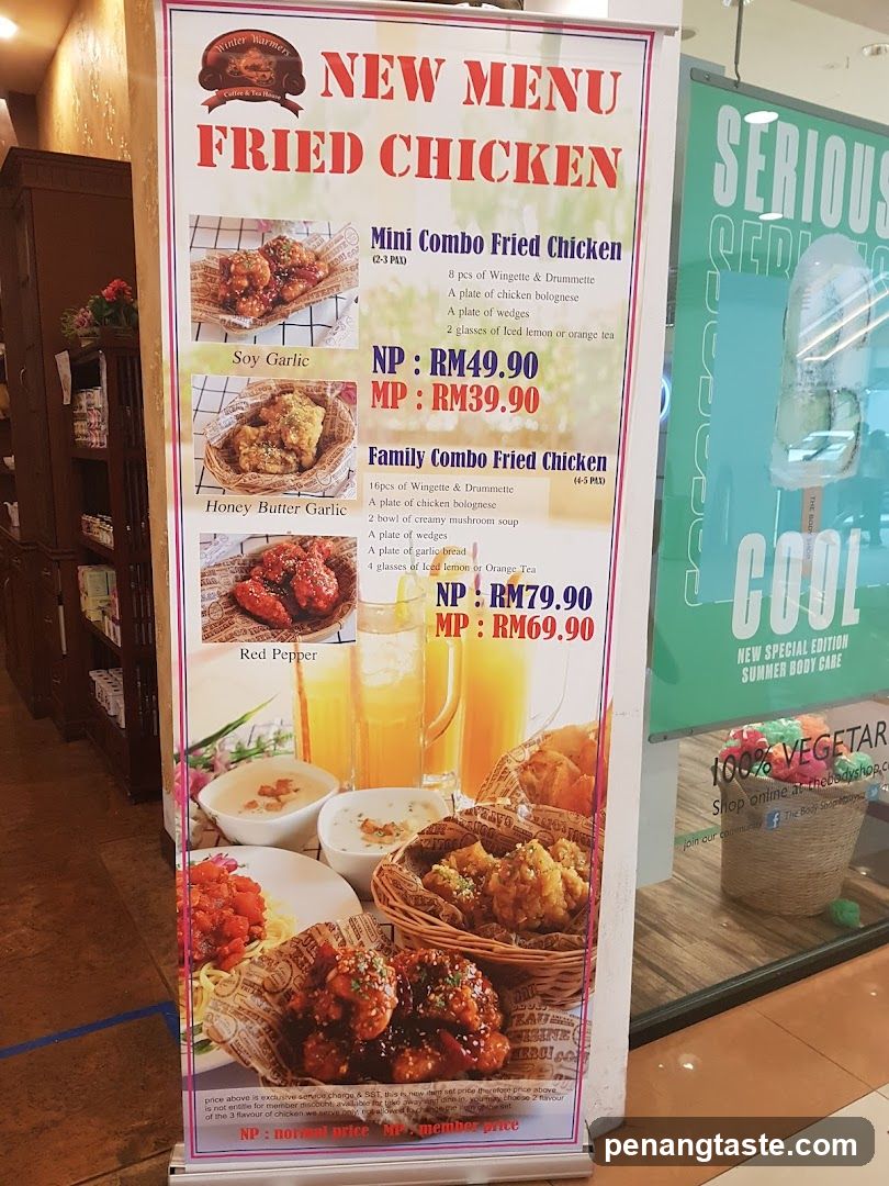 New Menu: Fried Chicken