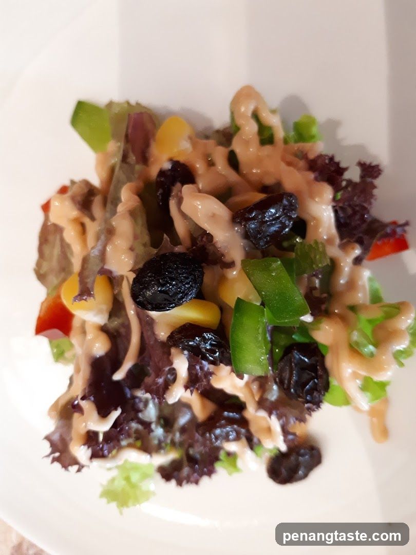 Salad on Plate