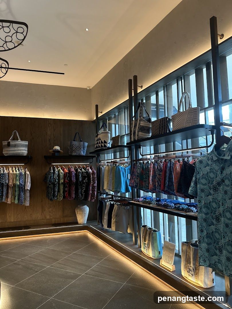 Clothing store interior
