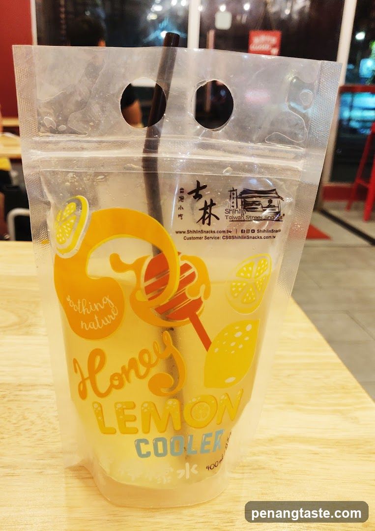 Honey Lemon Cooler Beverage