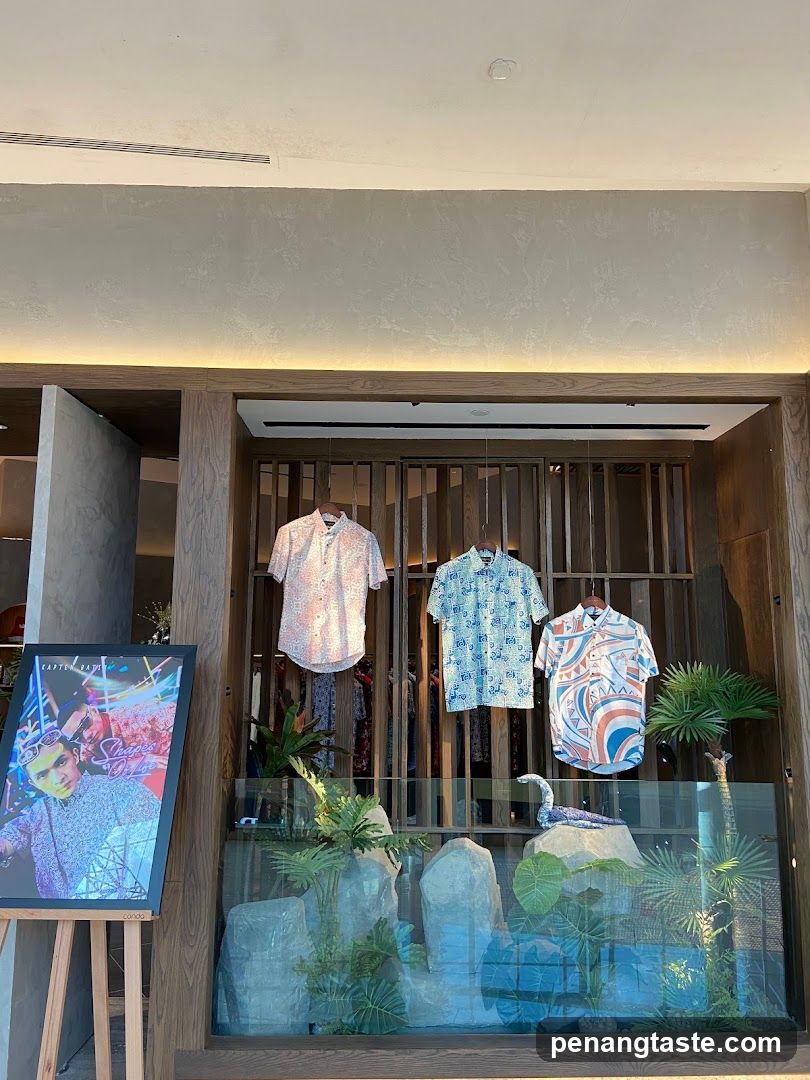 Display of Shirts and Artwork