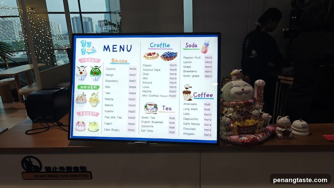 Digital Menu Display