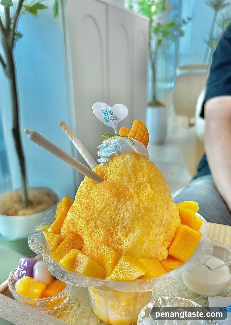 Mango Bingsu Dessert