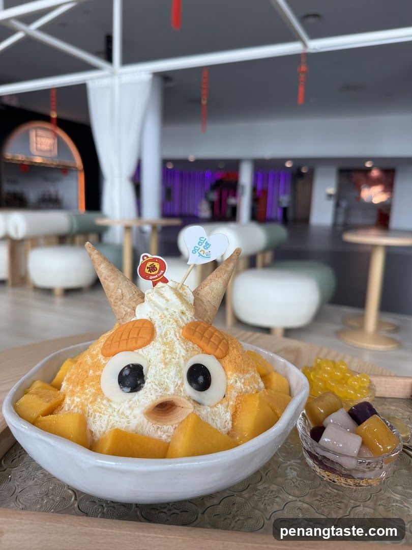 Bowl of Dessert with Character Design