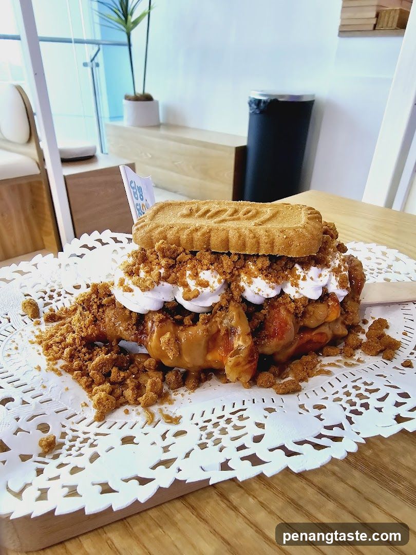 Food Item in Café Interior