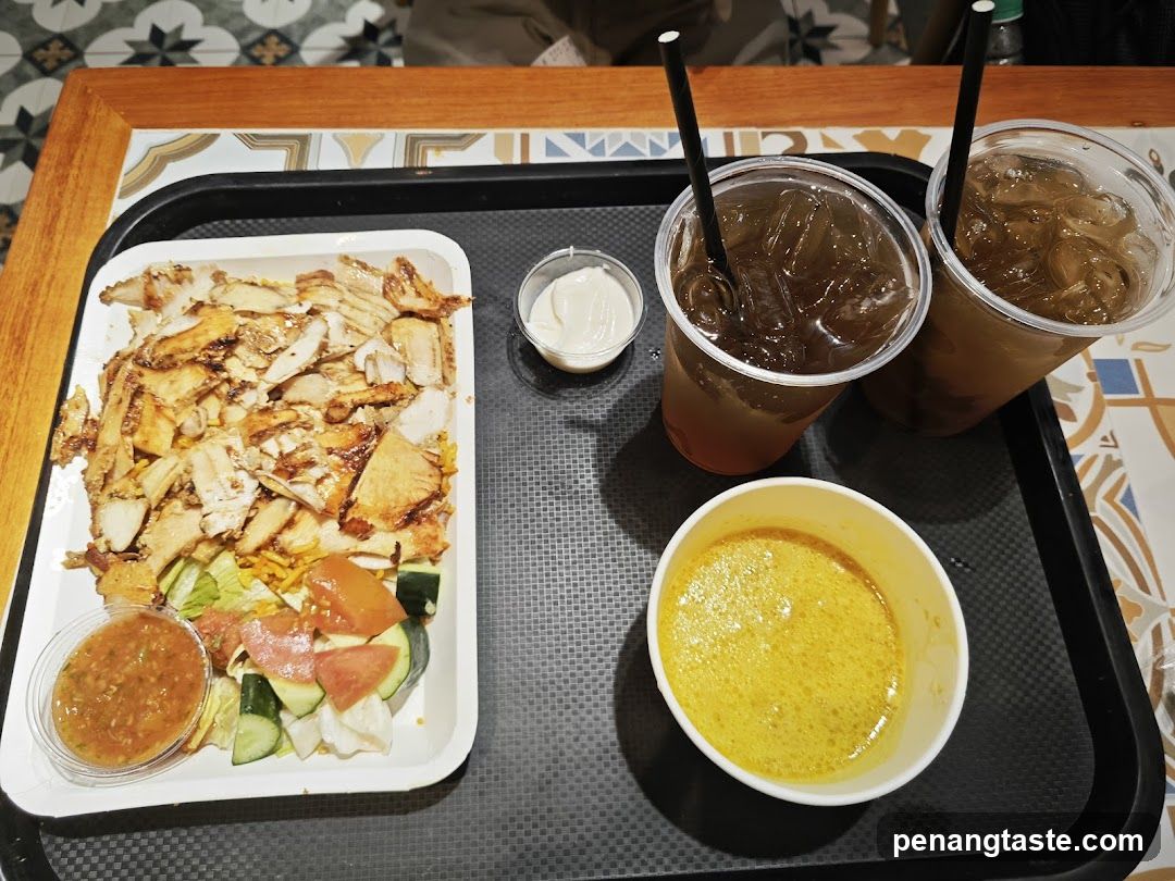 Food and Beverage on Tray