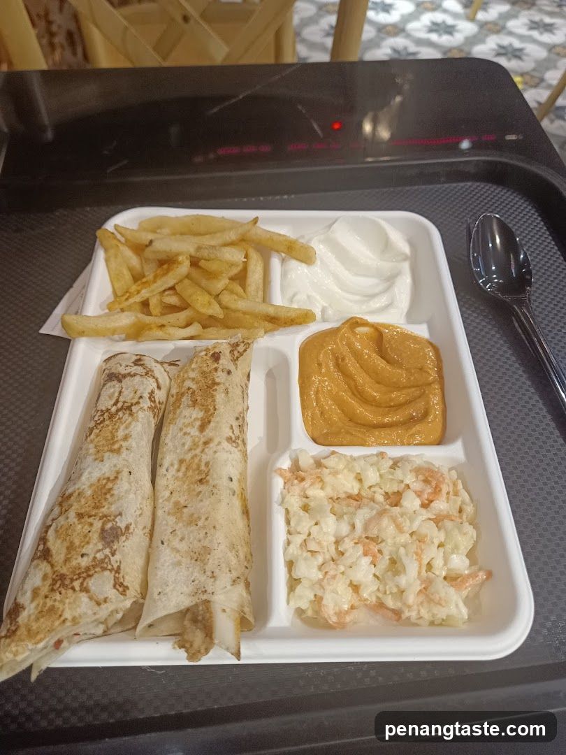 Food Tray on Table