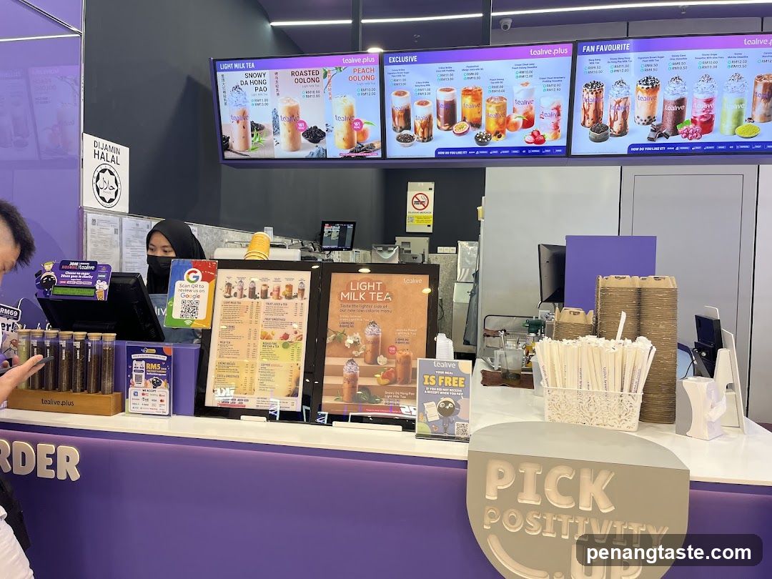 Tealive Plus Store Interior