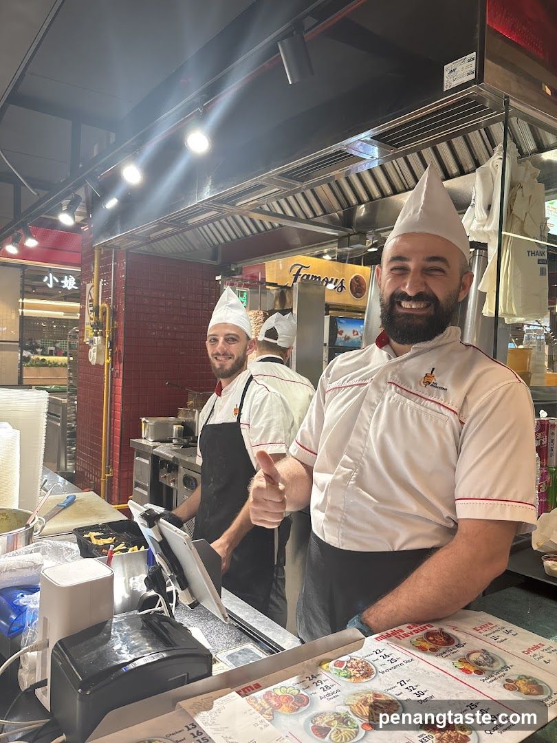 Restaurant kitchen staff