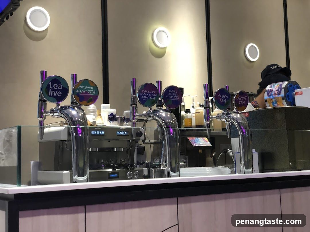 Tea Live Bar Counter