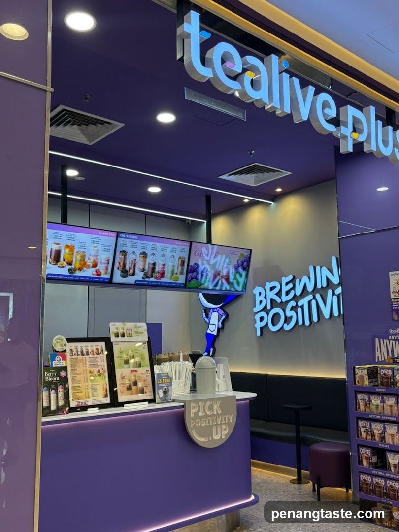 Tealive Plus Storefront Interior
