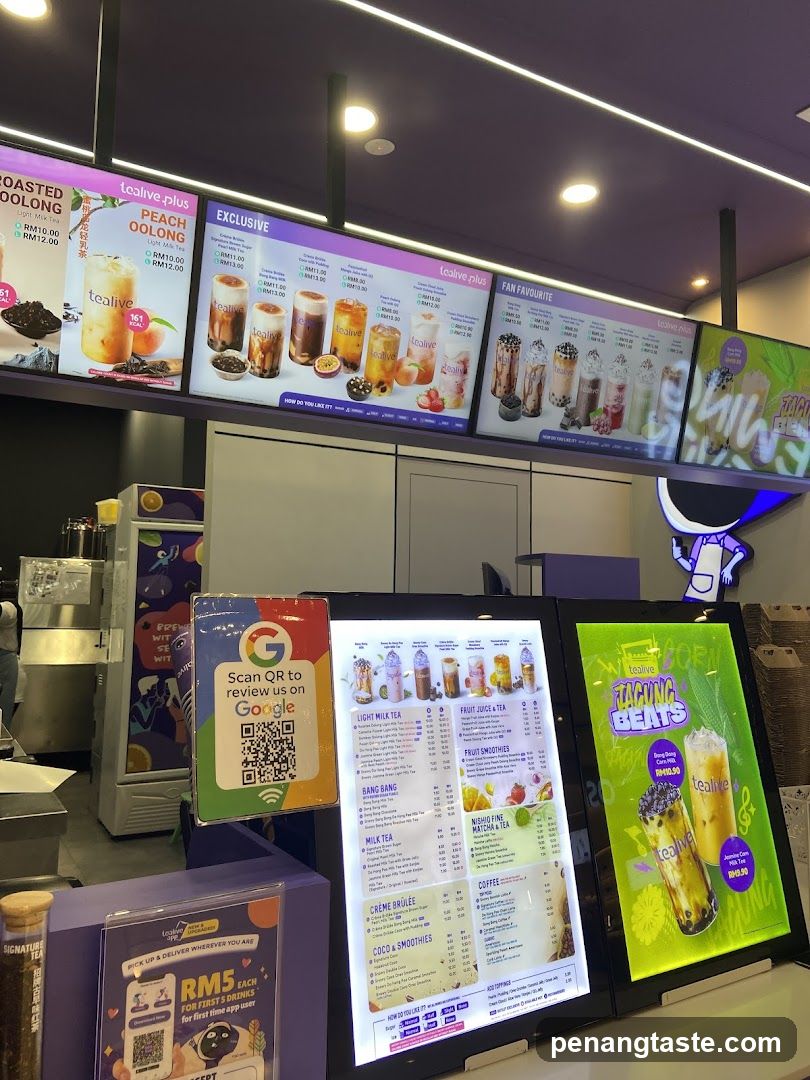 Tealive Plus Store Interior