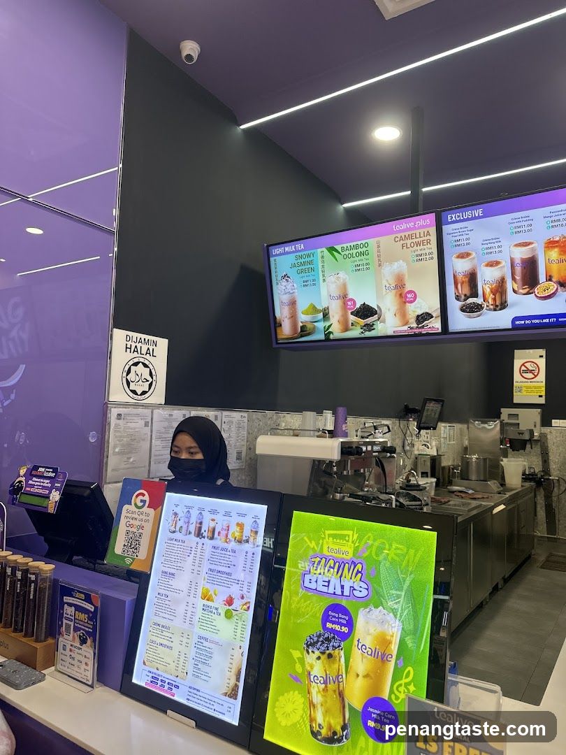 Tealive Shop Interior