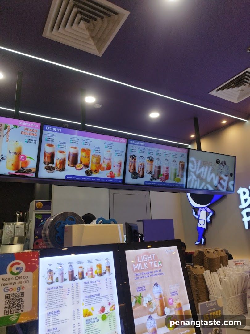 Tealive Plus Store Interior