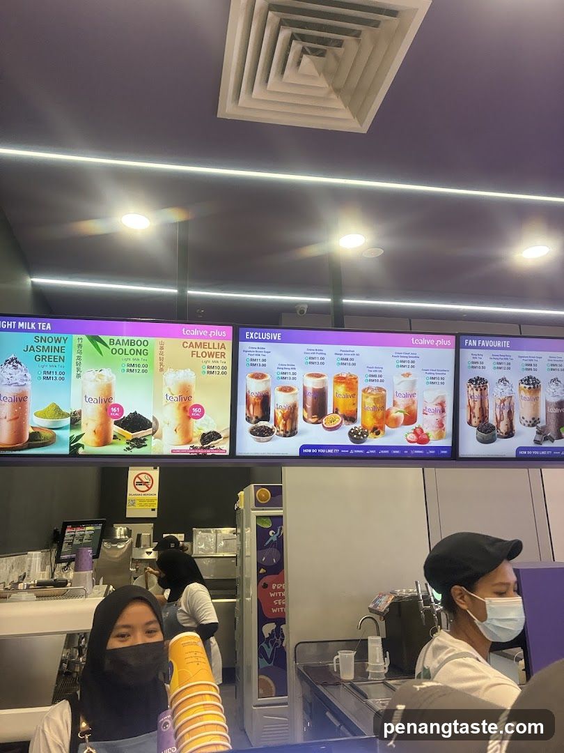 Tealive Plus Store Interior
