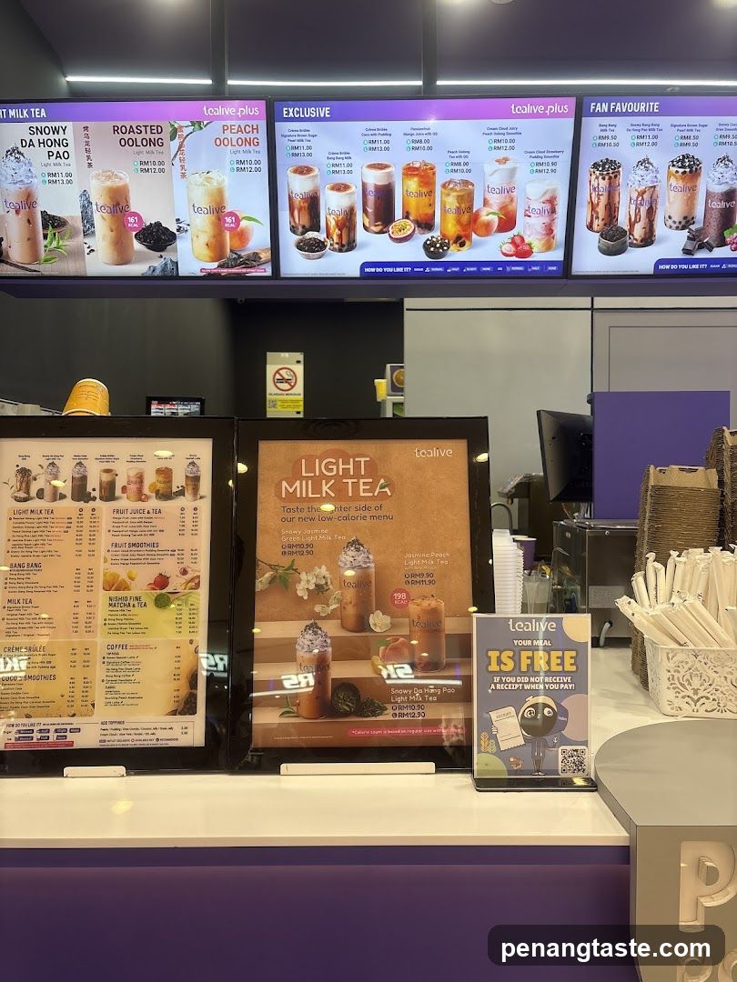 Tealive Plus Store Interior