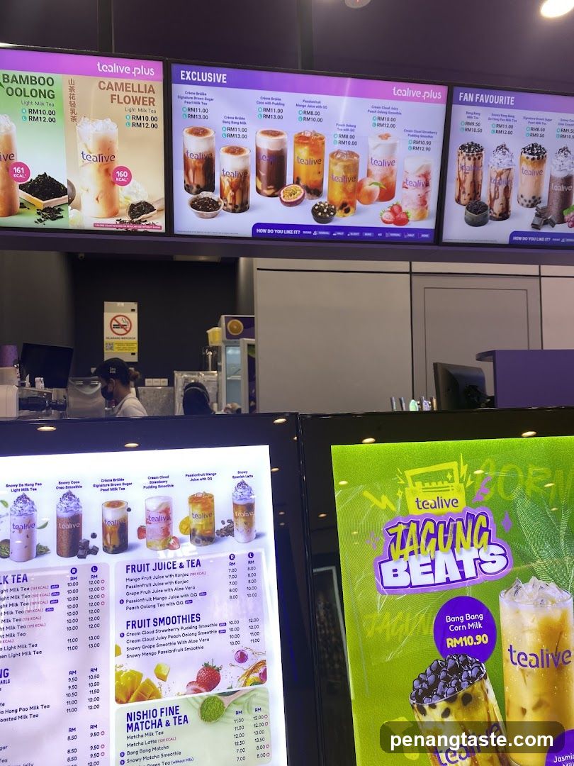 Tealive Plus Store Interior