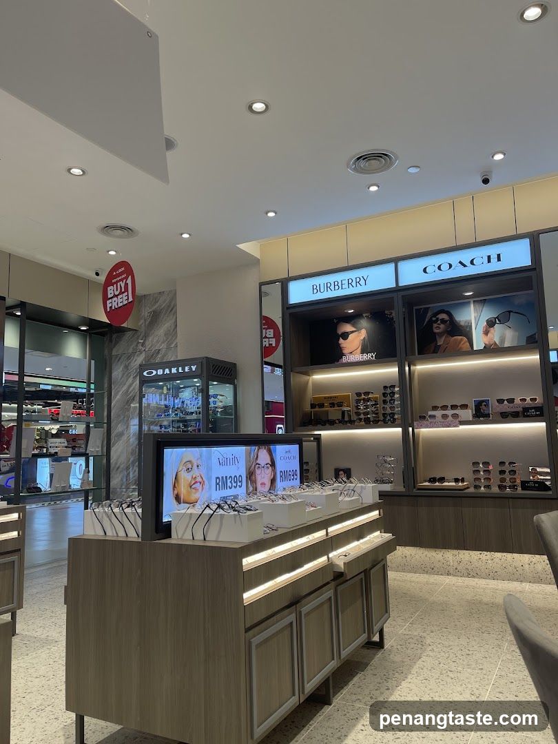 Interior of a retail store