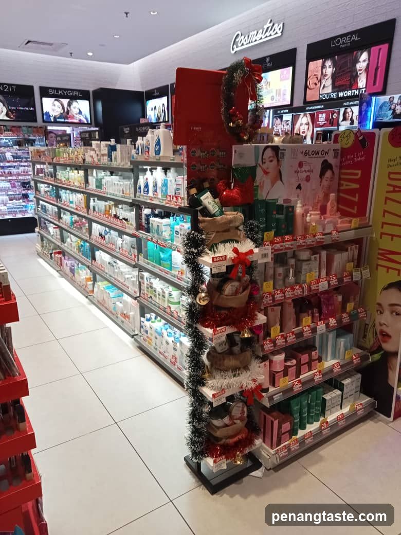 Cosmetics Section Interior